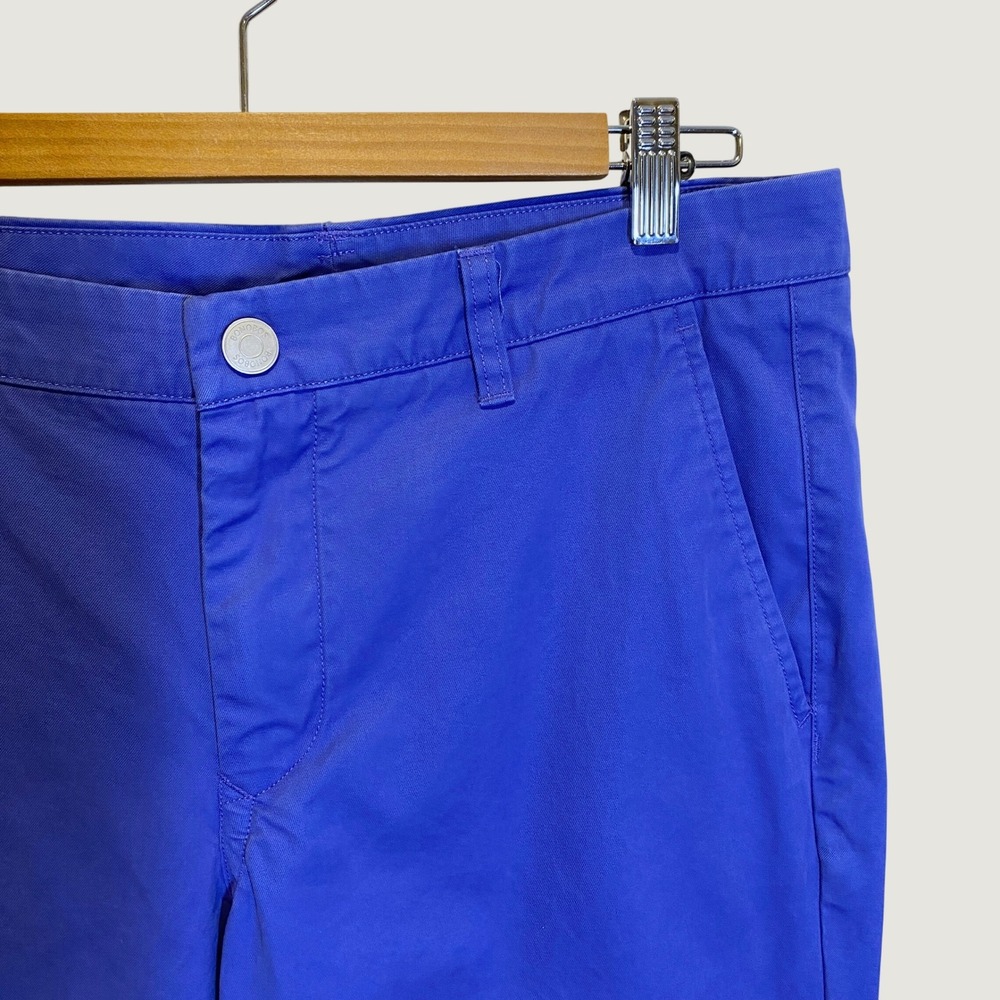 Bonobos Washed Chinos Mens 32x32 Blue Excellent Straight Fit Cotton Pants